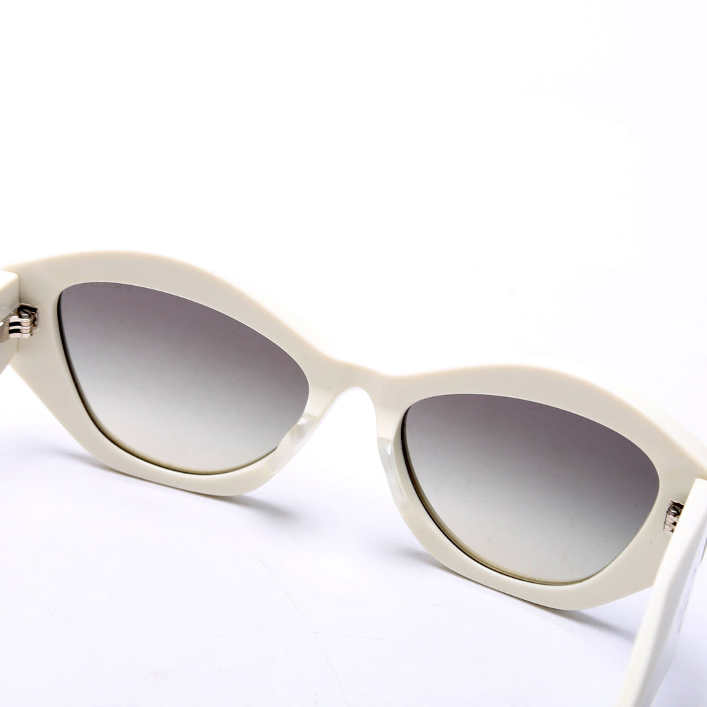 SPR07Y-F Acetate Symbole Sunglasses White