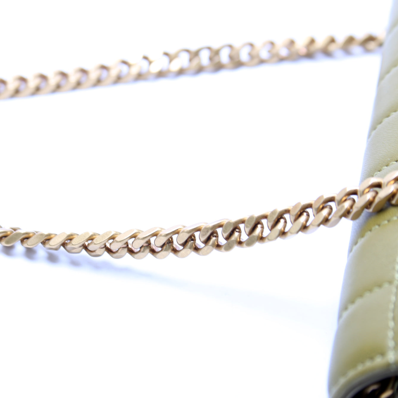 Cassandra Chain Wallet Quilted Lambskin 743346 Green