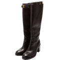 TB Buckle Knee-High Boots Size 37