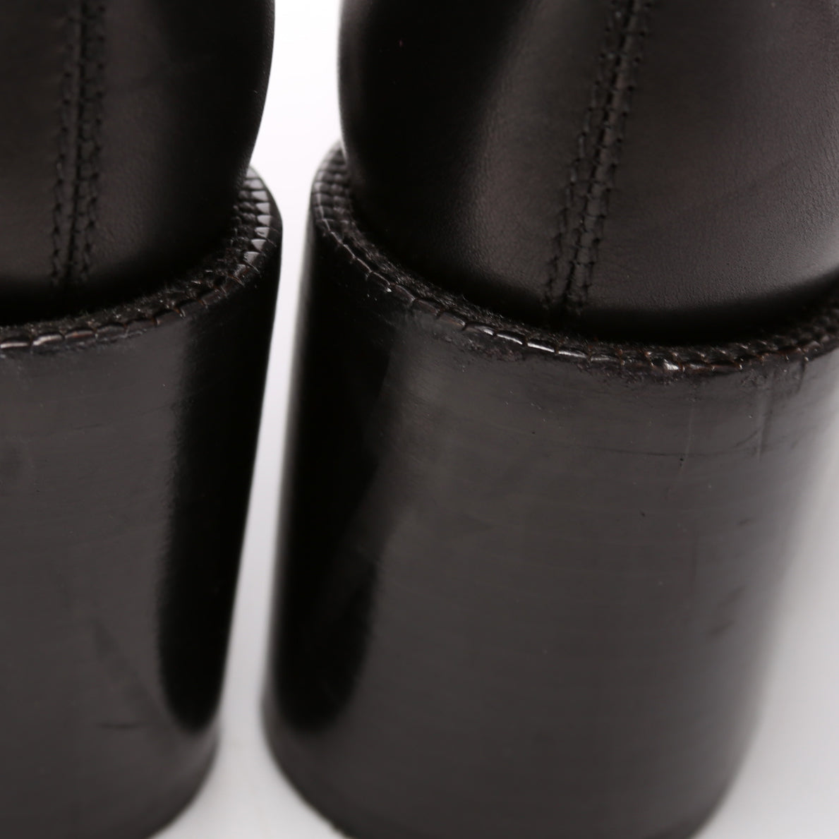 TB Buckle Knee-High Boots Size 37