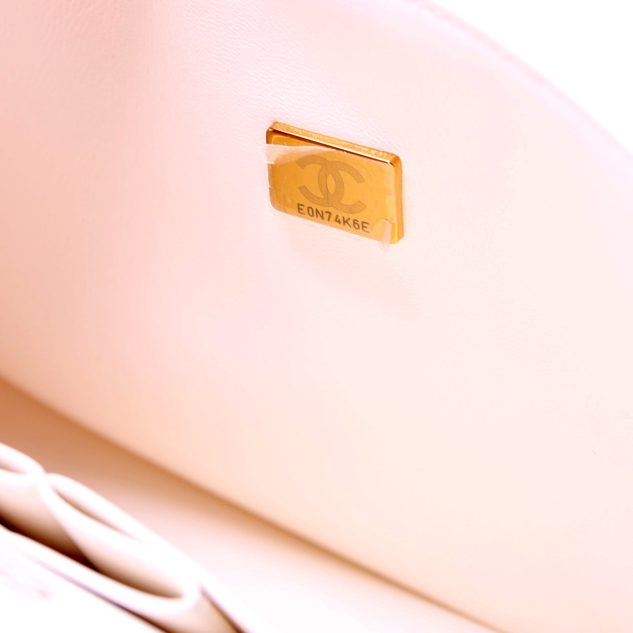 Classic Flap Small Caviar White