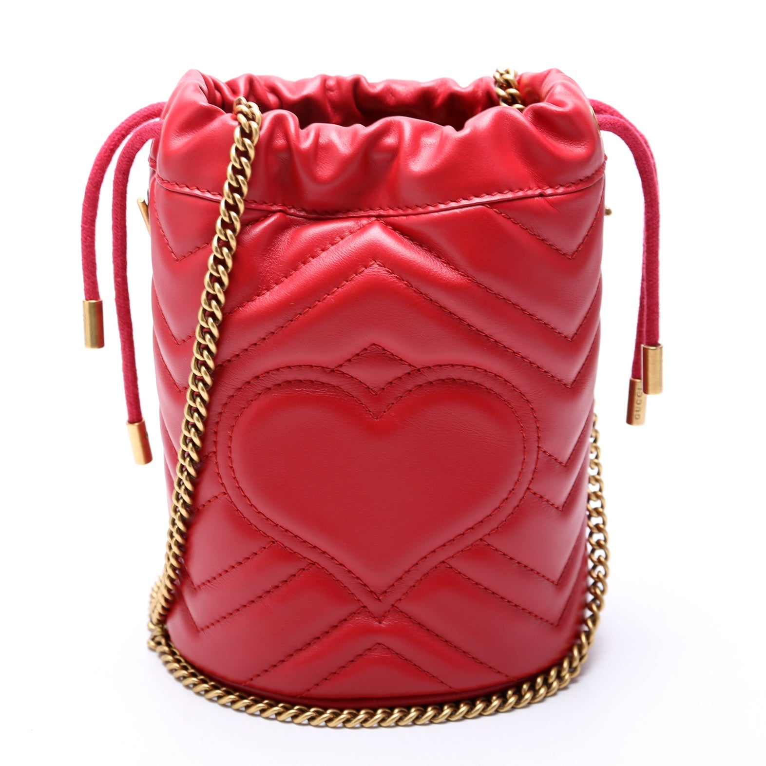 575163 Marmont Mini Bucket Red