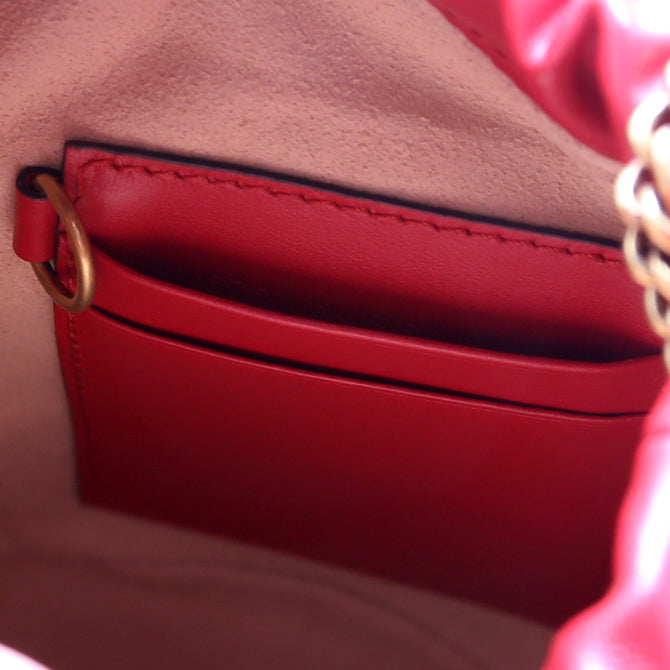 575163 Marmont Mini Bucket Red