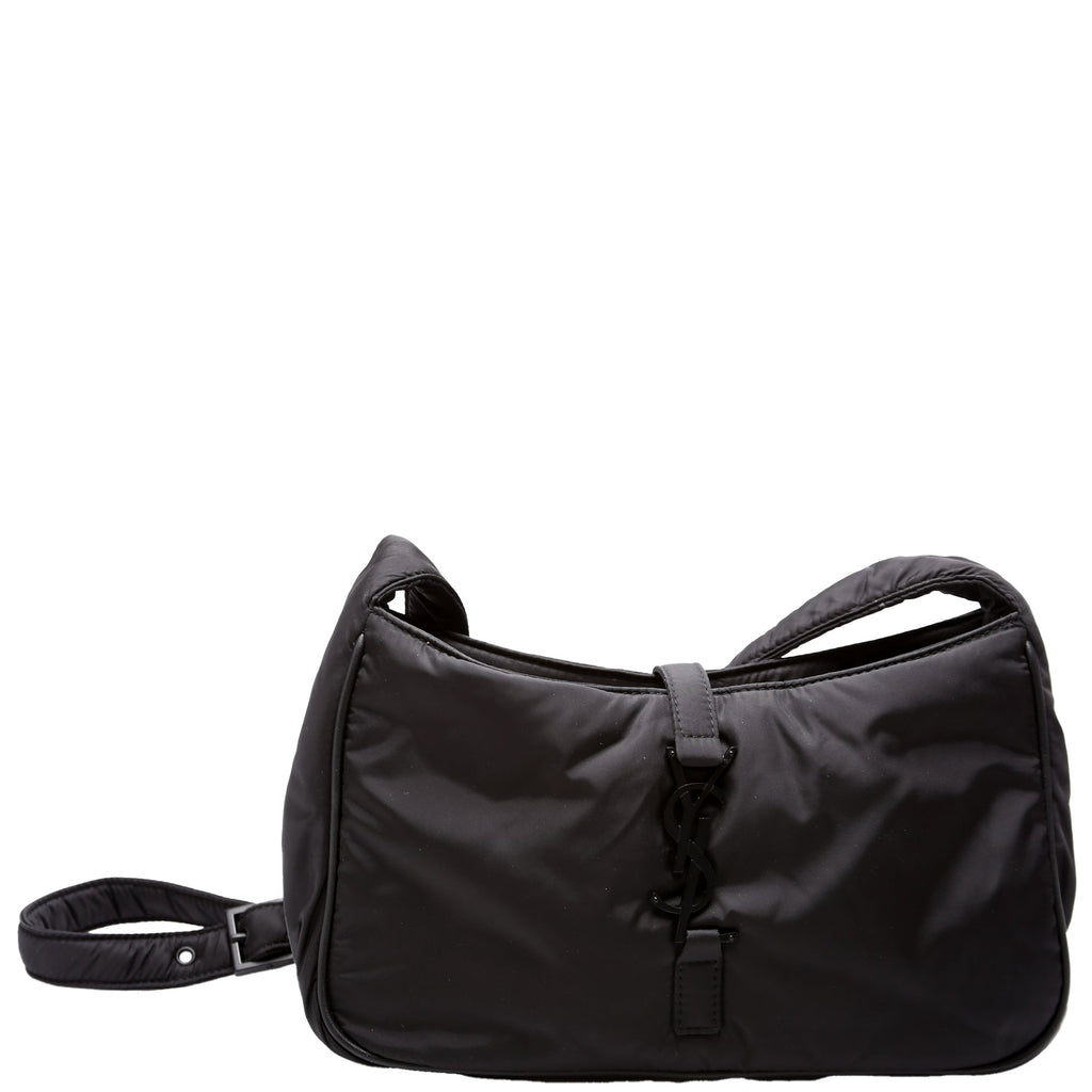 SAINT LAURENT Le 5 A7 Econyl Hobo Black
