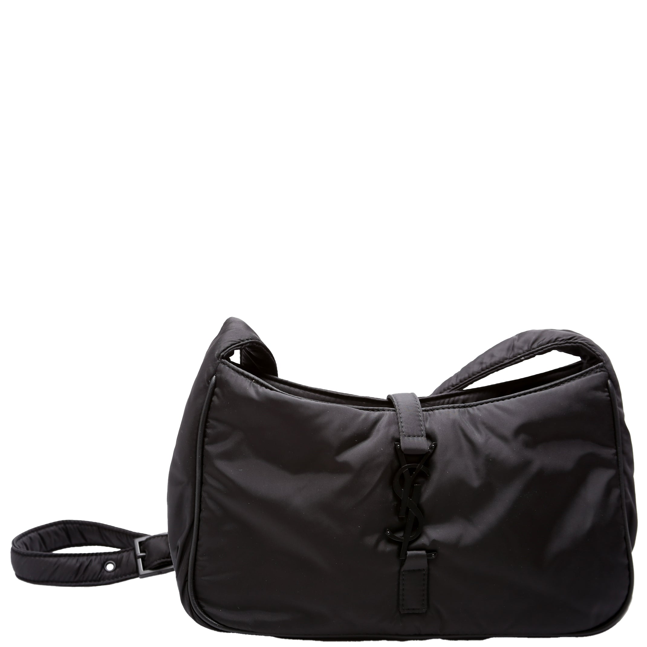 SAINT LAURENT Le 5 A7 Econyl Hobo Black