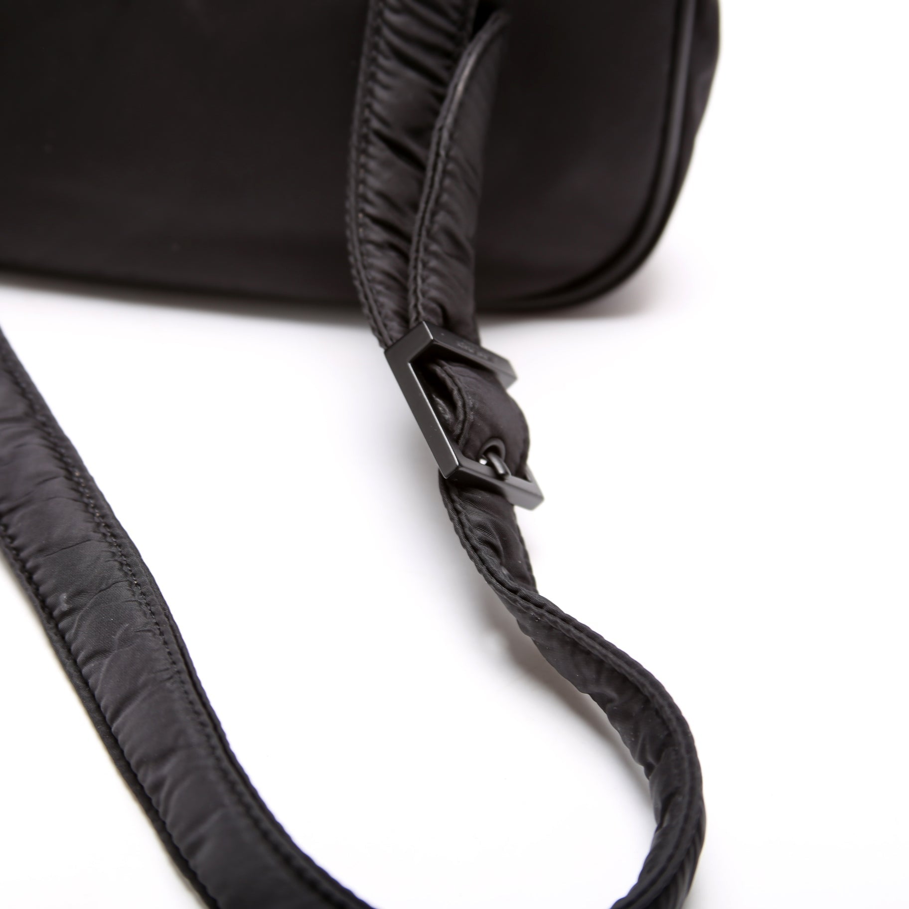 SAINT LAURENT Le 5 A7 Econyl Hobo Black