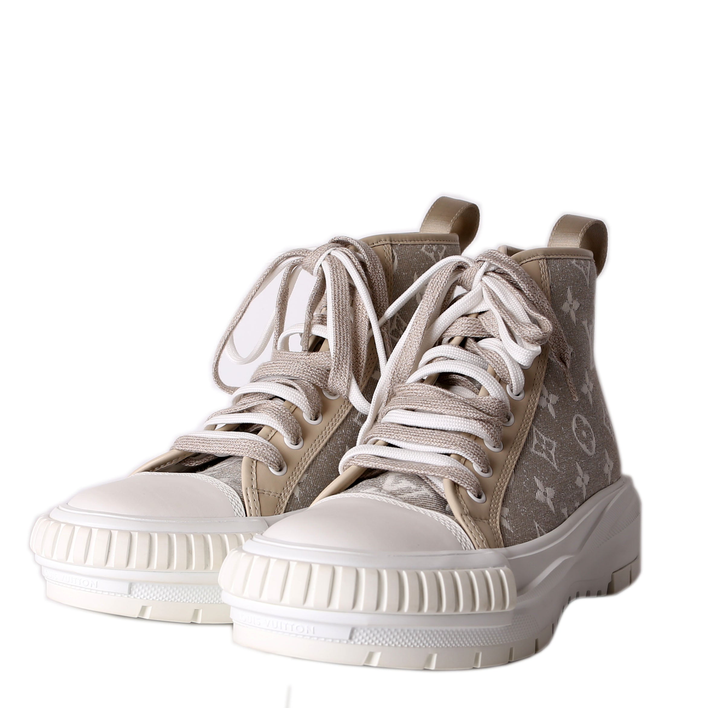 Denim Mono Squad Sneakers Size 40