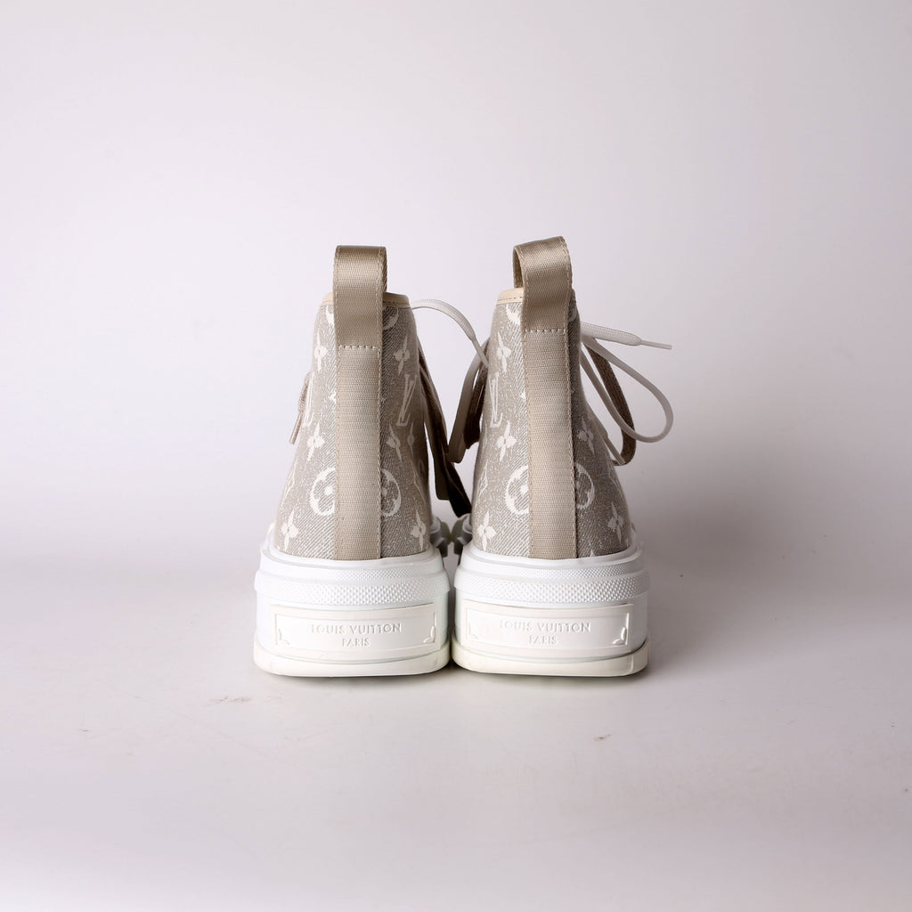 Denim Mono Squad Sneakers Size 40