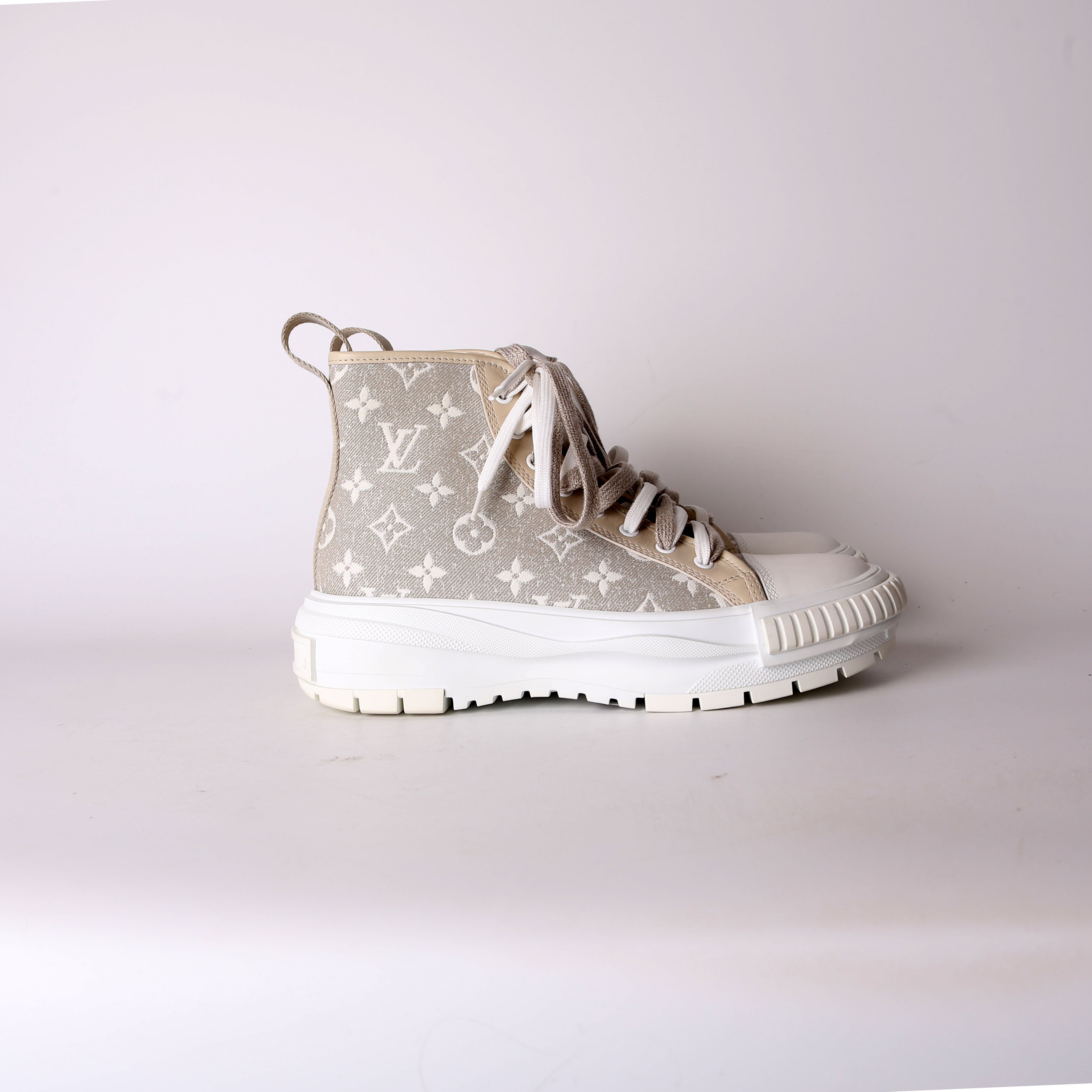 Denim Mono Squad Sneakers Size 40
