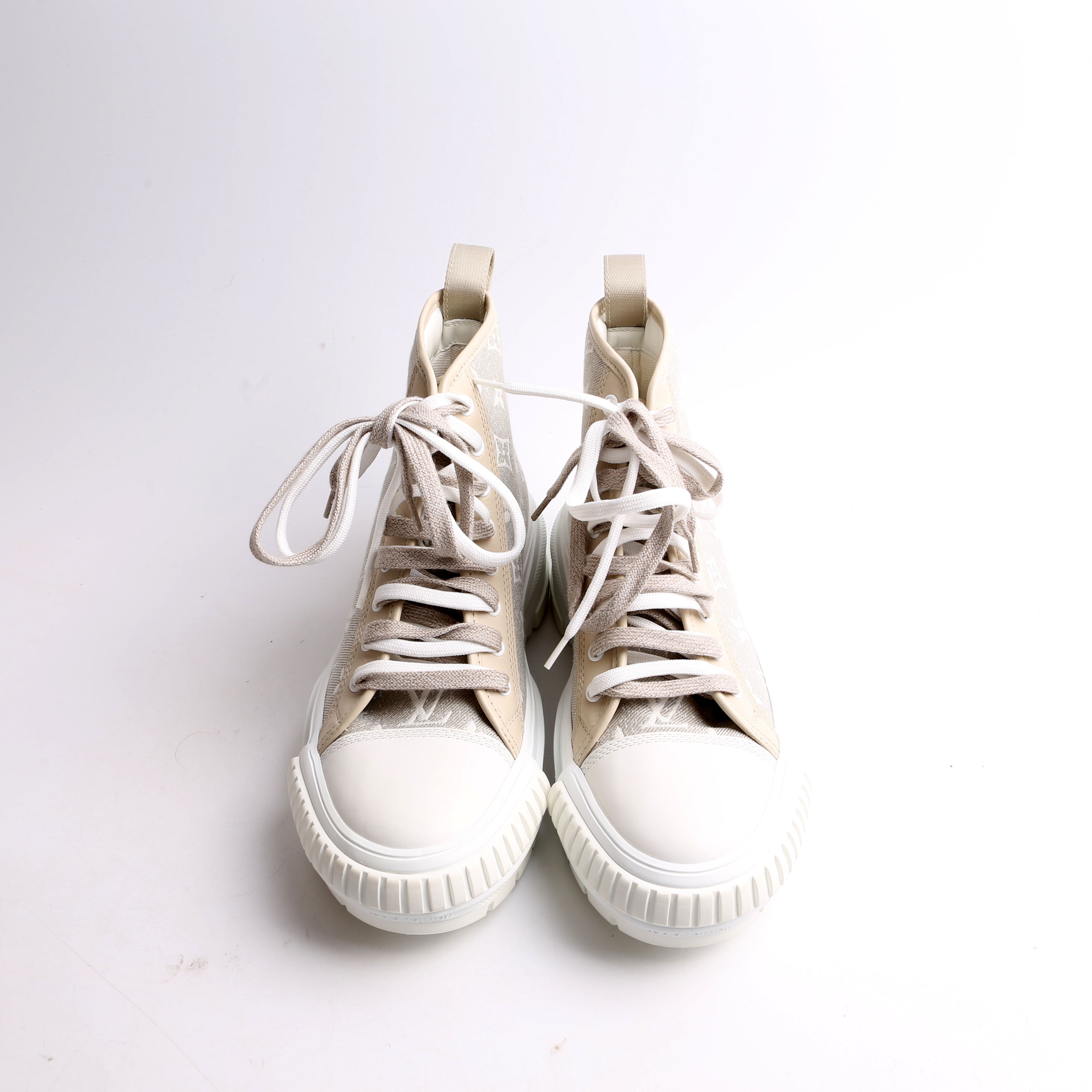 Denim Mono Squad Sneakers Size 40