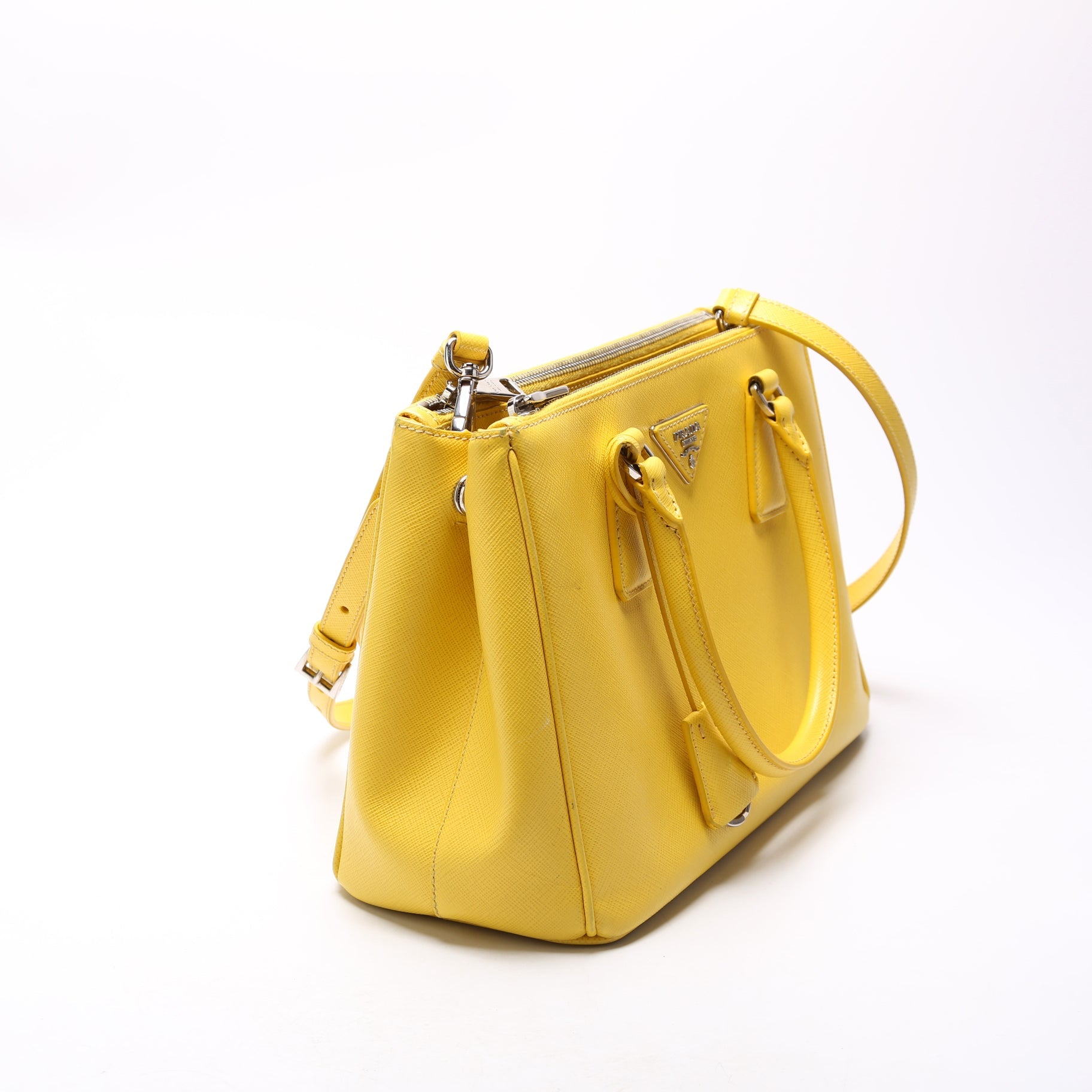 Saffiano Galleria Small Yellow