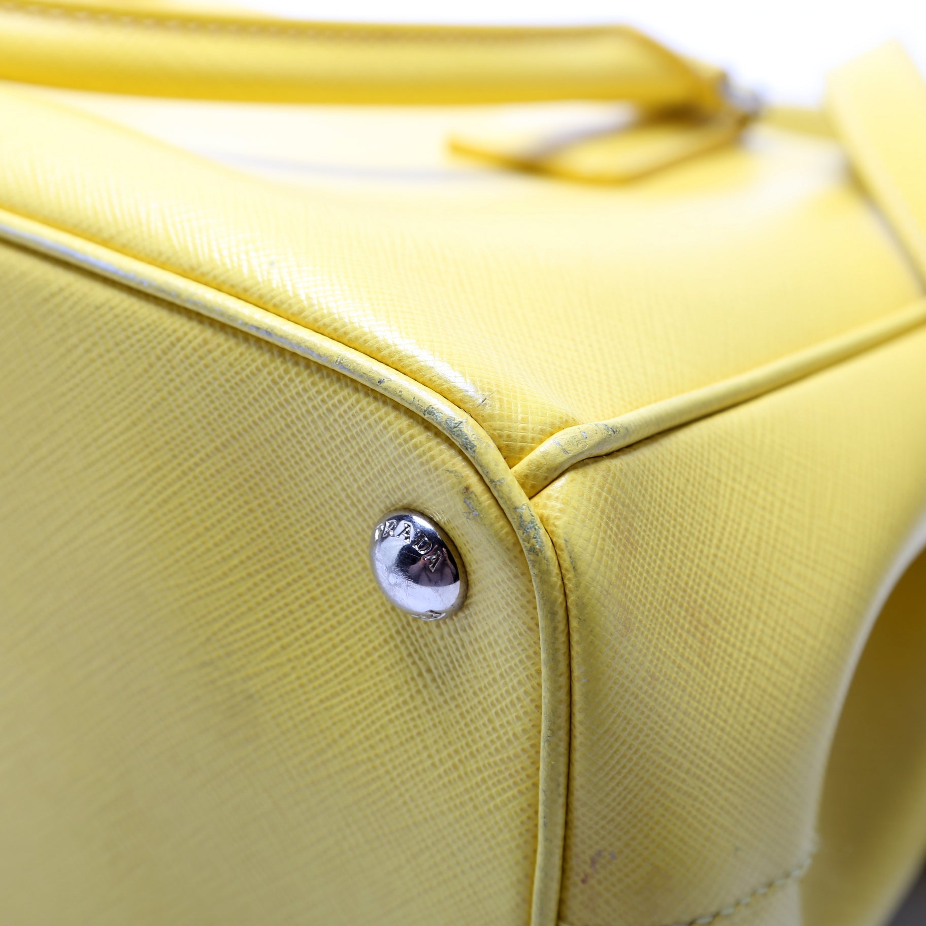 Saffiano Galleria Small Yellow