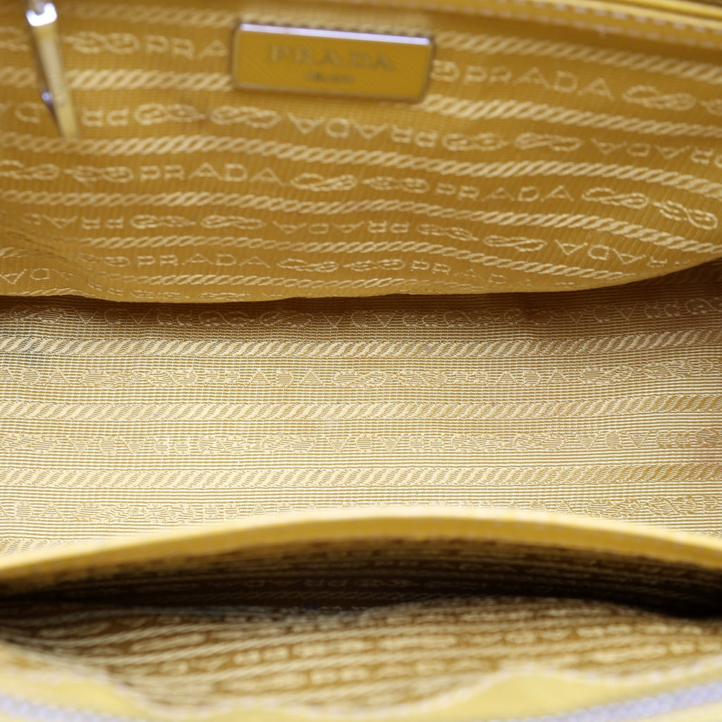 Saffiano Galleria Small Yellow
