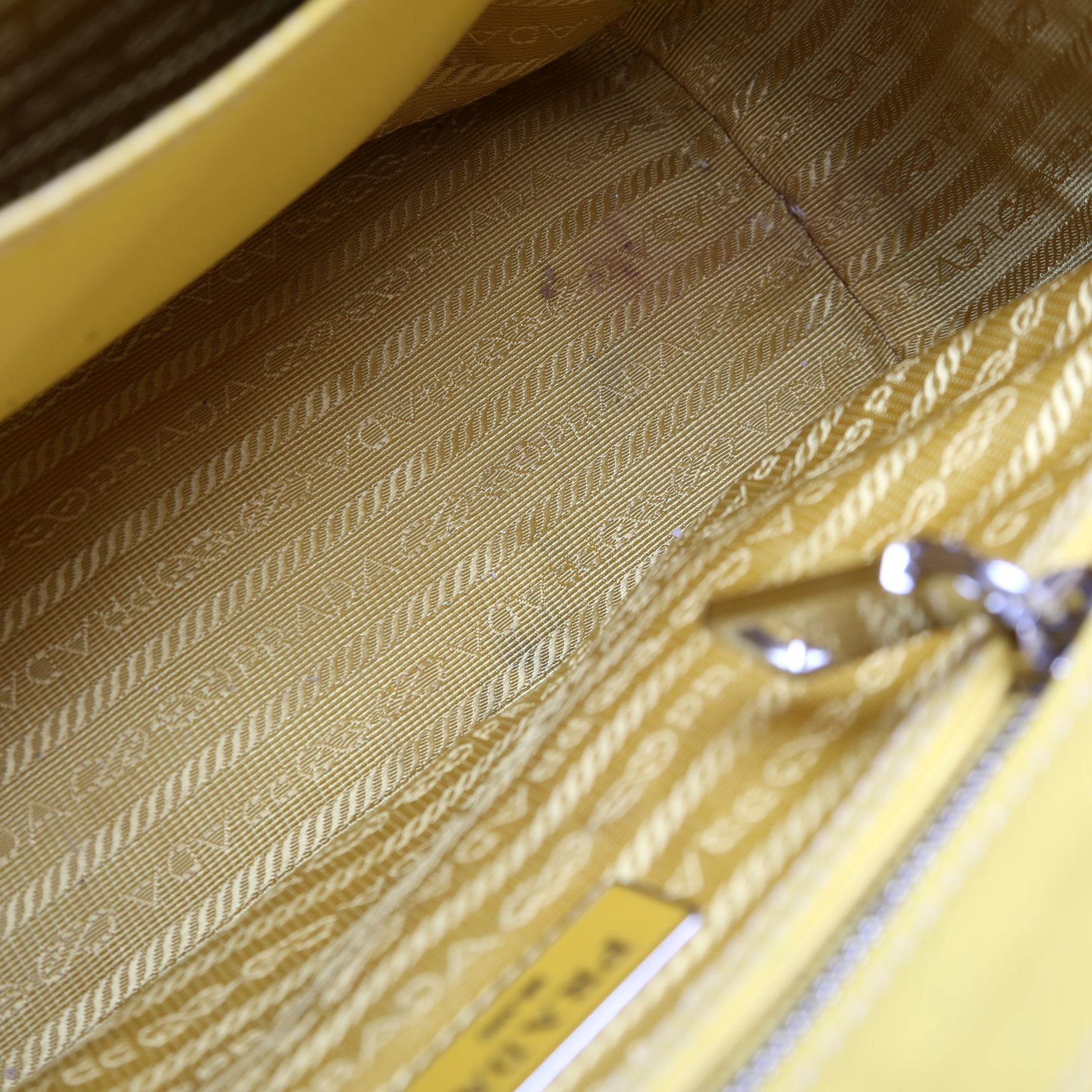 Saffiano Galleria Small Yellow
