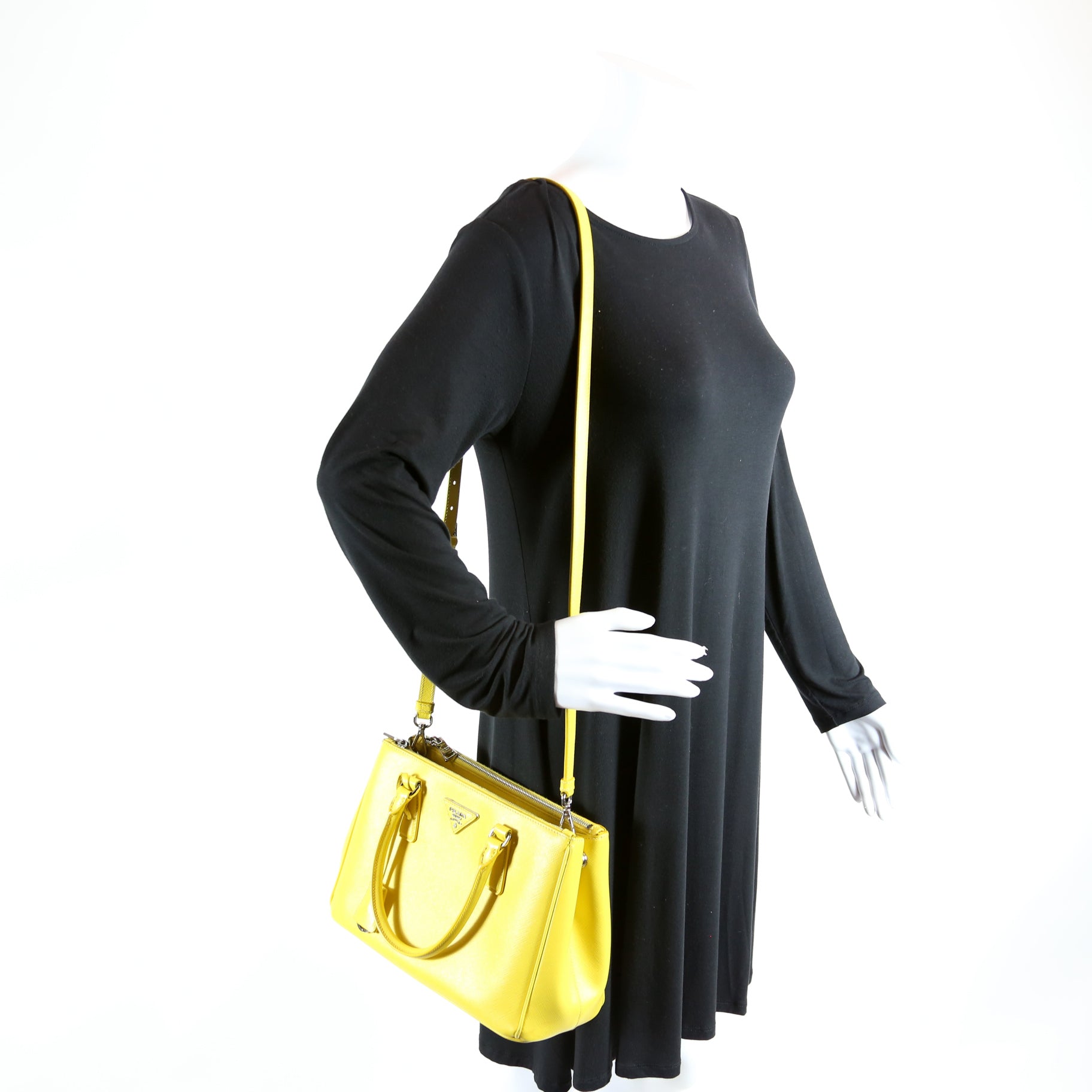 Saffiano Galleria Small Yellow