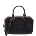 510286 Micro Guccissima Small Crossbody Navy