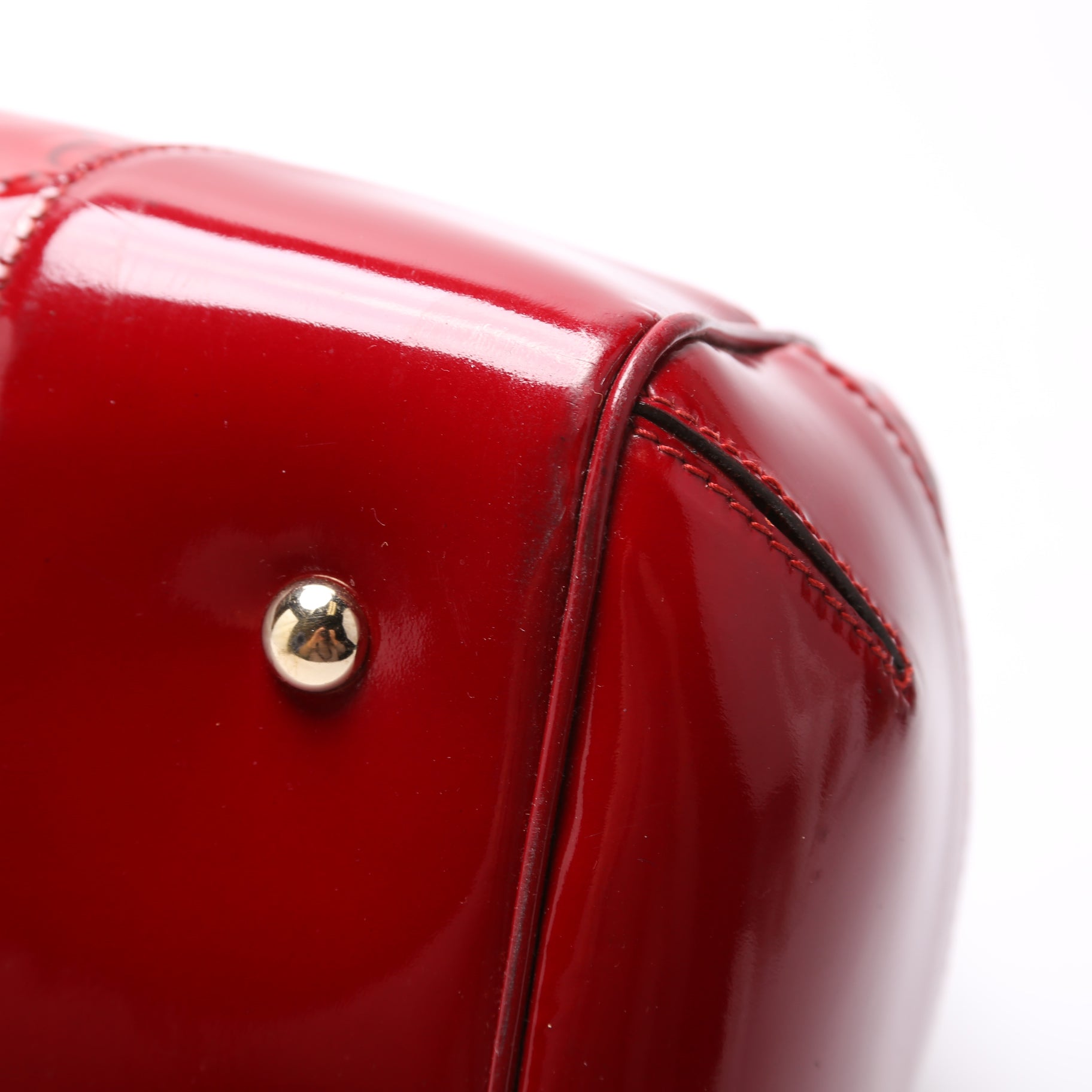 257612 Patent Guccissima MayNew Tote Medium Red