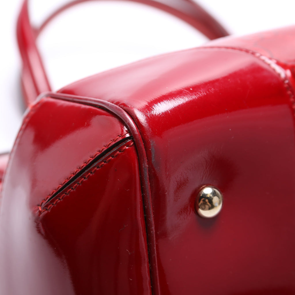 257612 Patent Guccissima MayNew Tote Medium Red