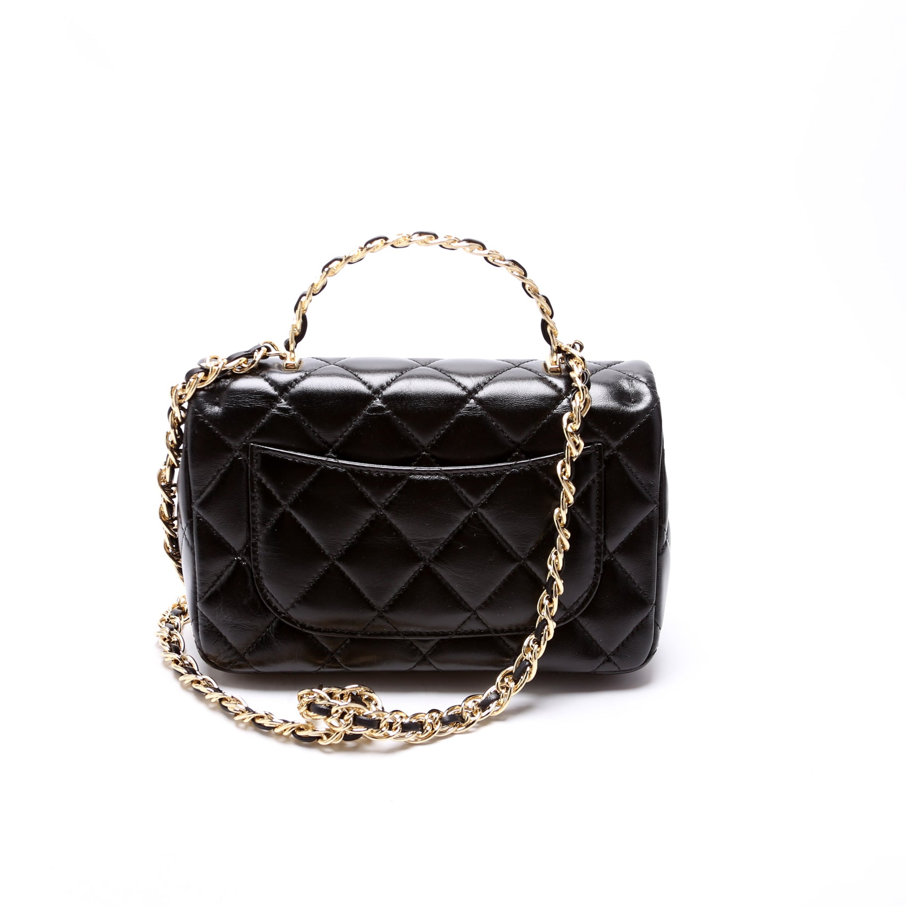 Rectangular Mini Top Handle RFID Black