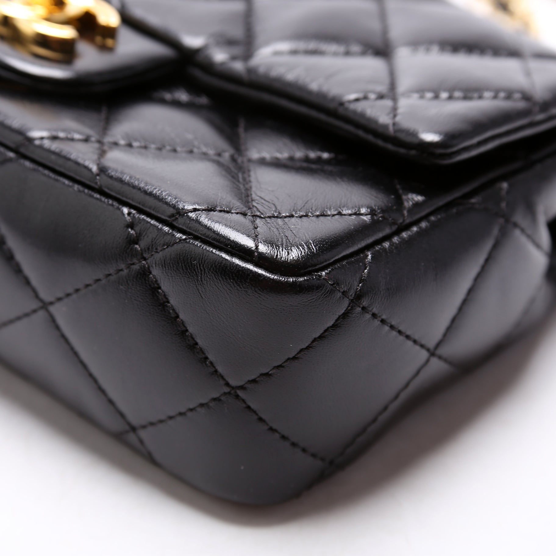 Rectangular Mini Top Handle RFID Black