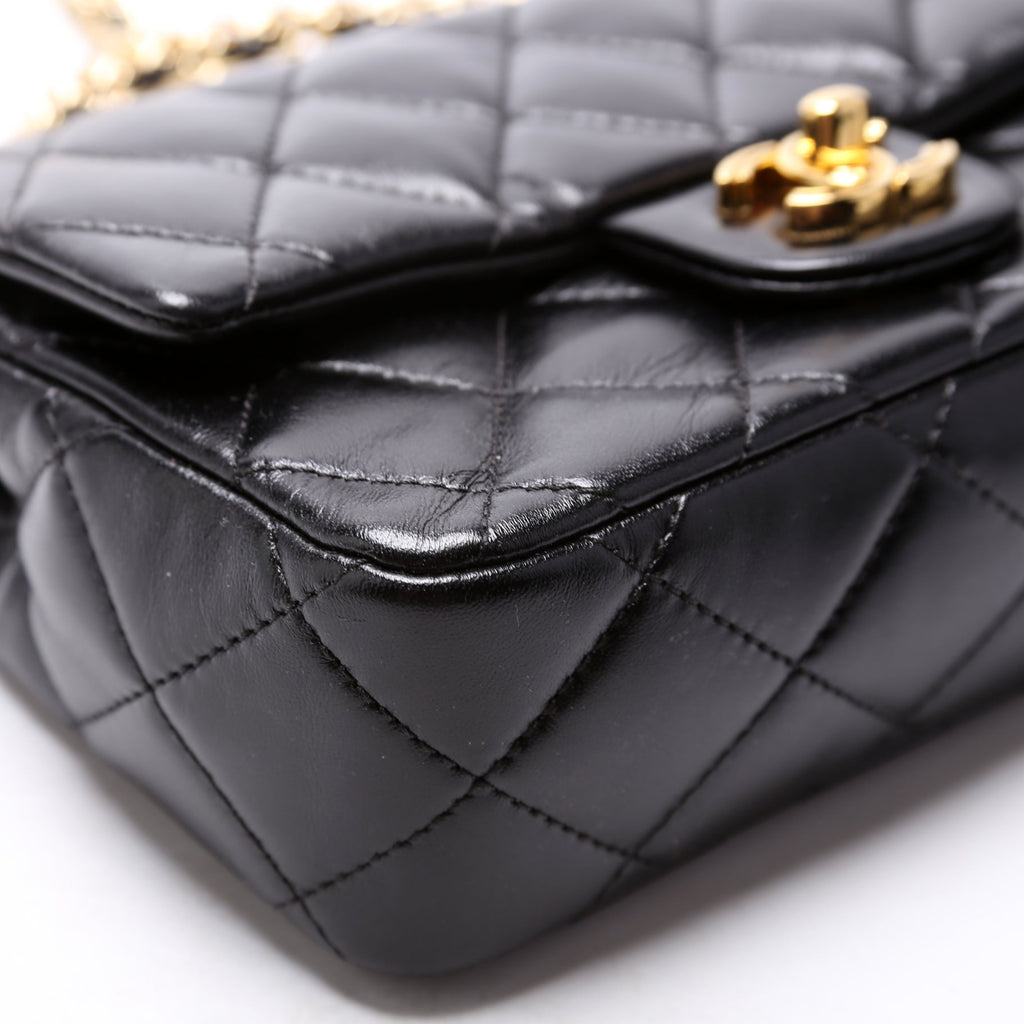 Rectangular Mini Top Handle RFID Black