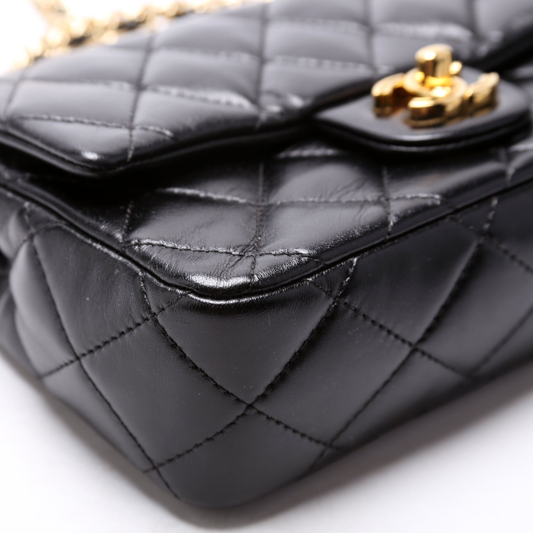 Rectangular Mini Top Handle RFID Black