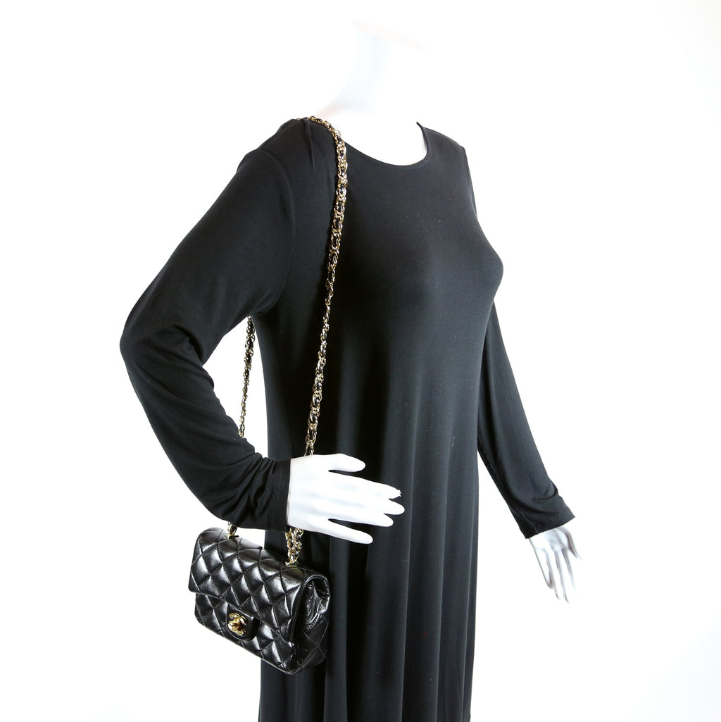 Rectangular Mini Top Handle RFID Black