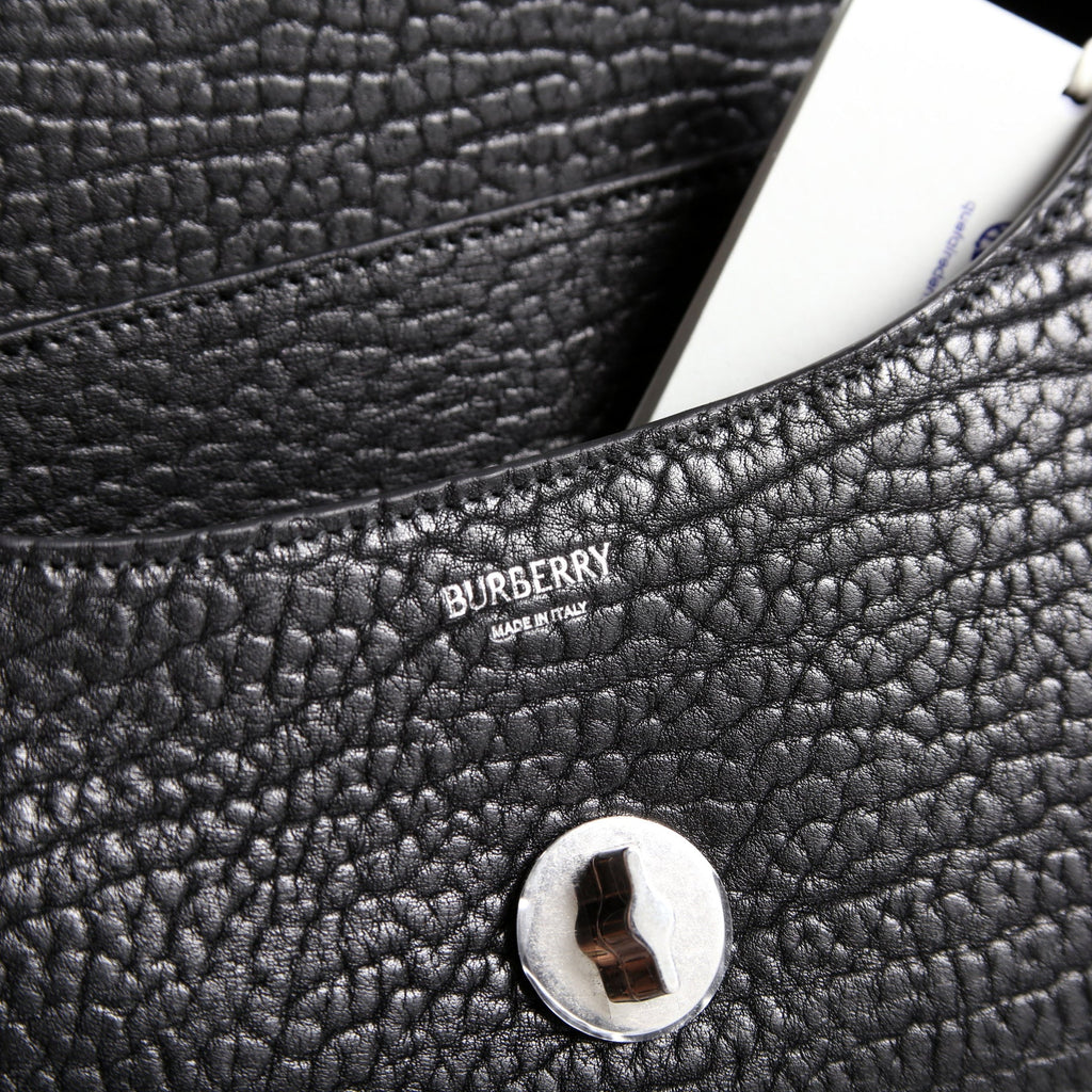 Chess Small Calfskin Satchel Black