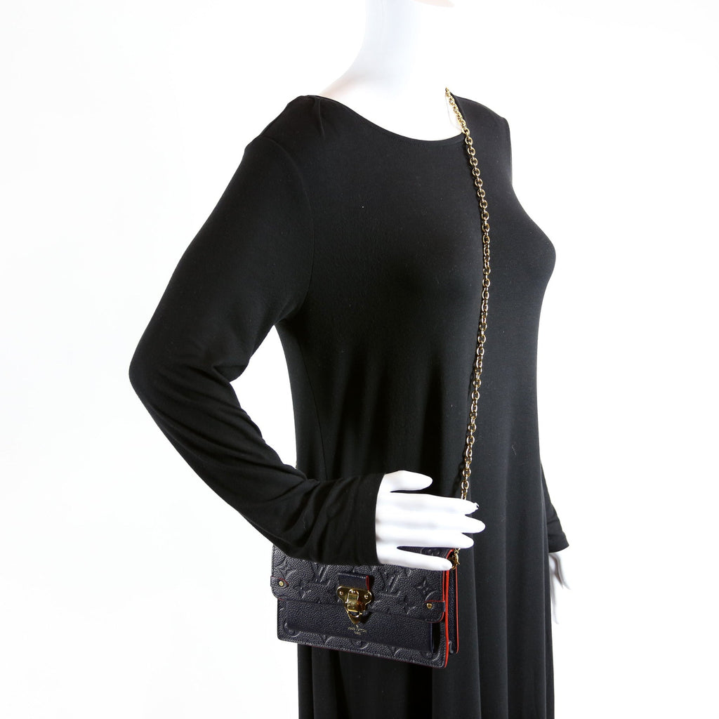 Vavin Chain Wallet Empreinte Navy