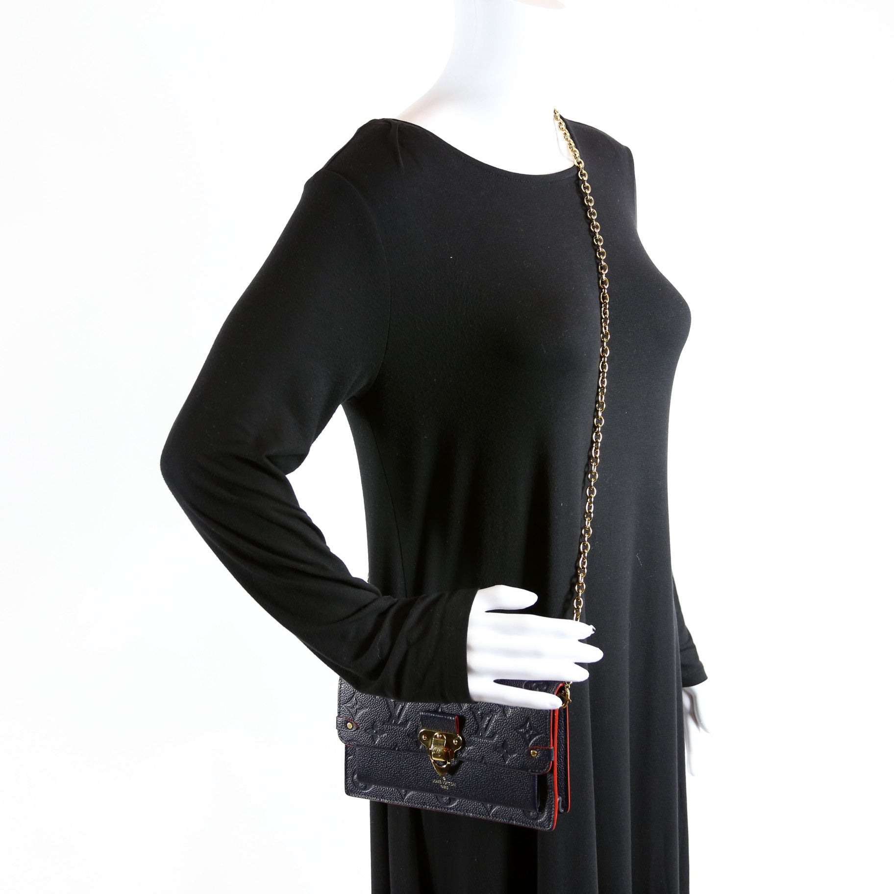 Vavin Chain Wallet Empreinte Navy