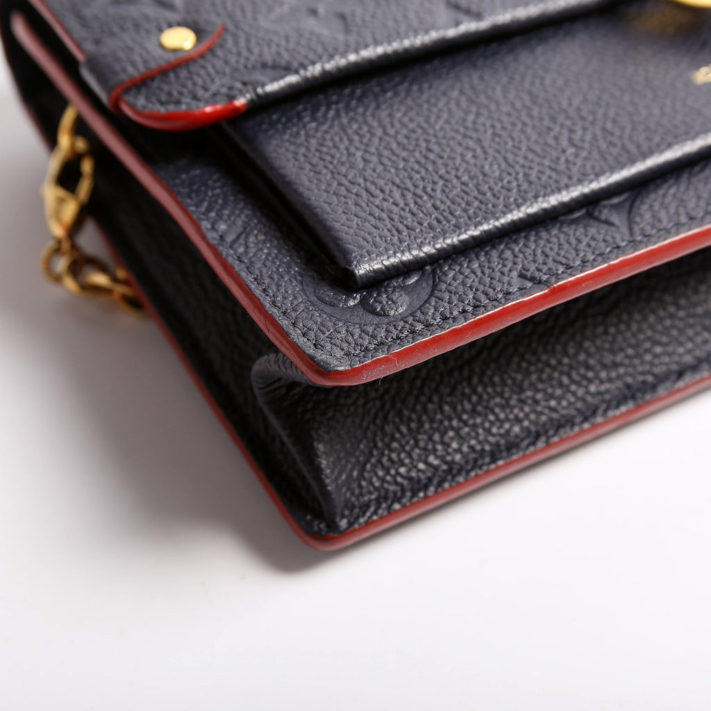 Vavin Chain Wallet Empreinte Navy