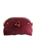 291201 Mini Muse Chain Bag Calfskin Berry