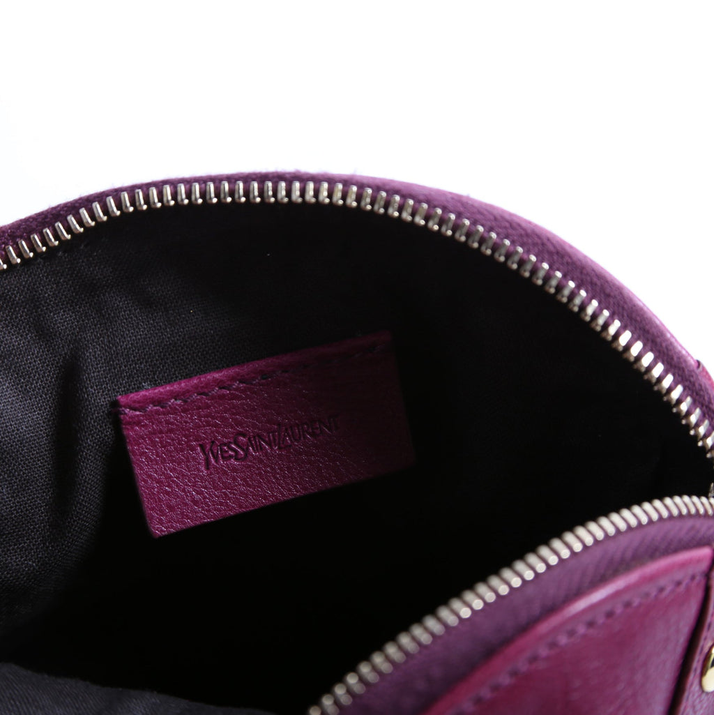 291201 Mini Muse Chain Bag Calfskin Berry