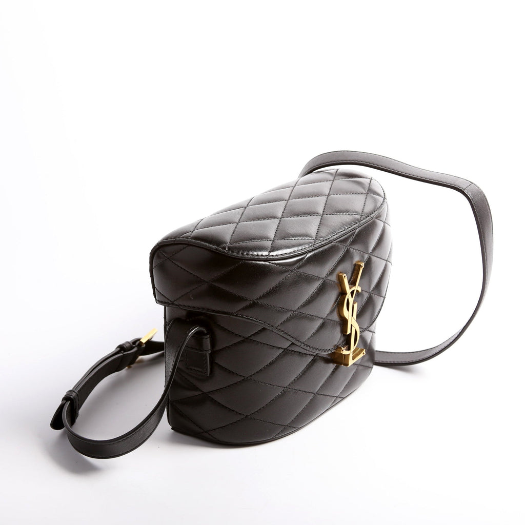 June Quilted Box Bag 710080 Black