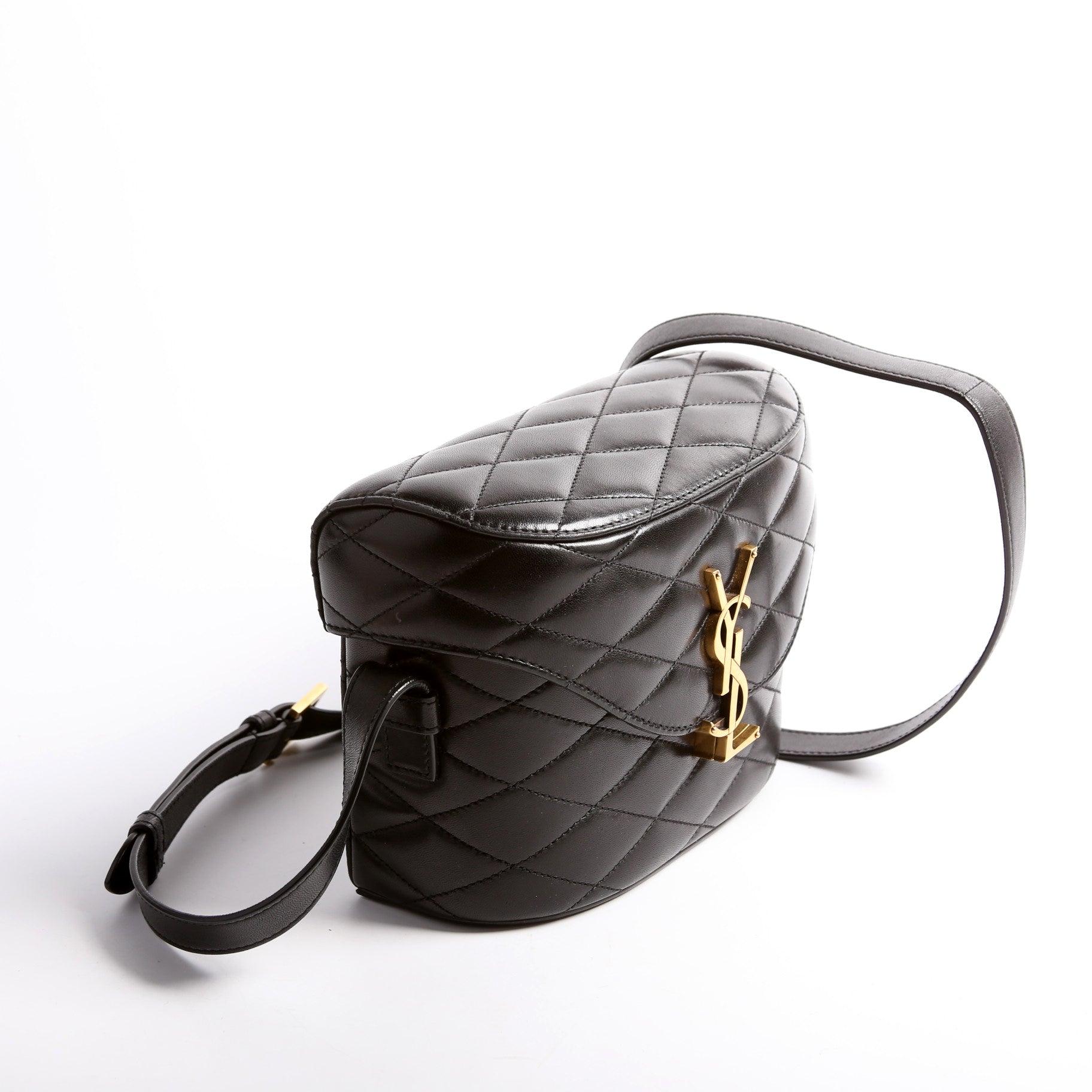 June Quilted Box Bag 710080 Black