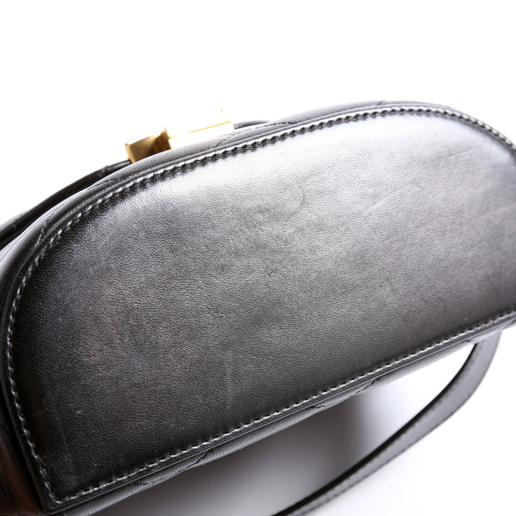 June Quilted Box Bag 710080 Black