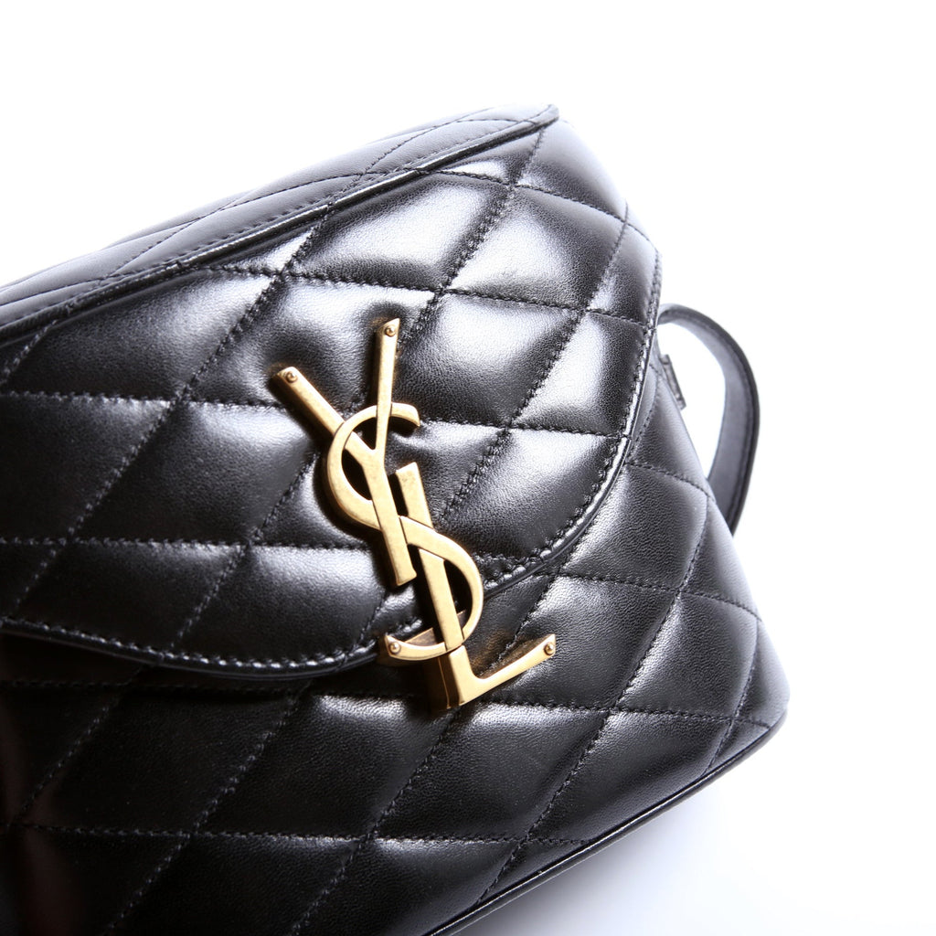 June Quilted Box Bag 710080 Black