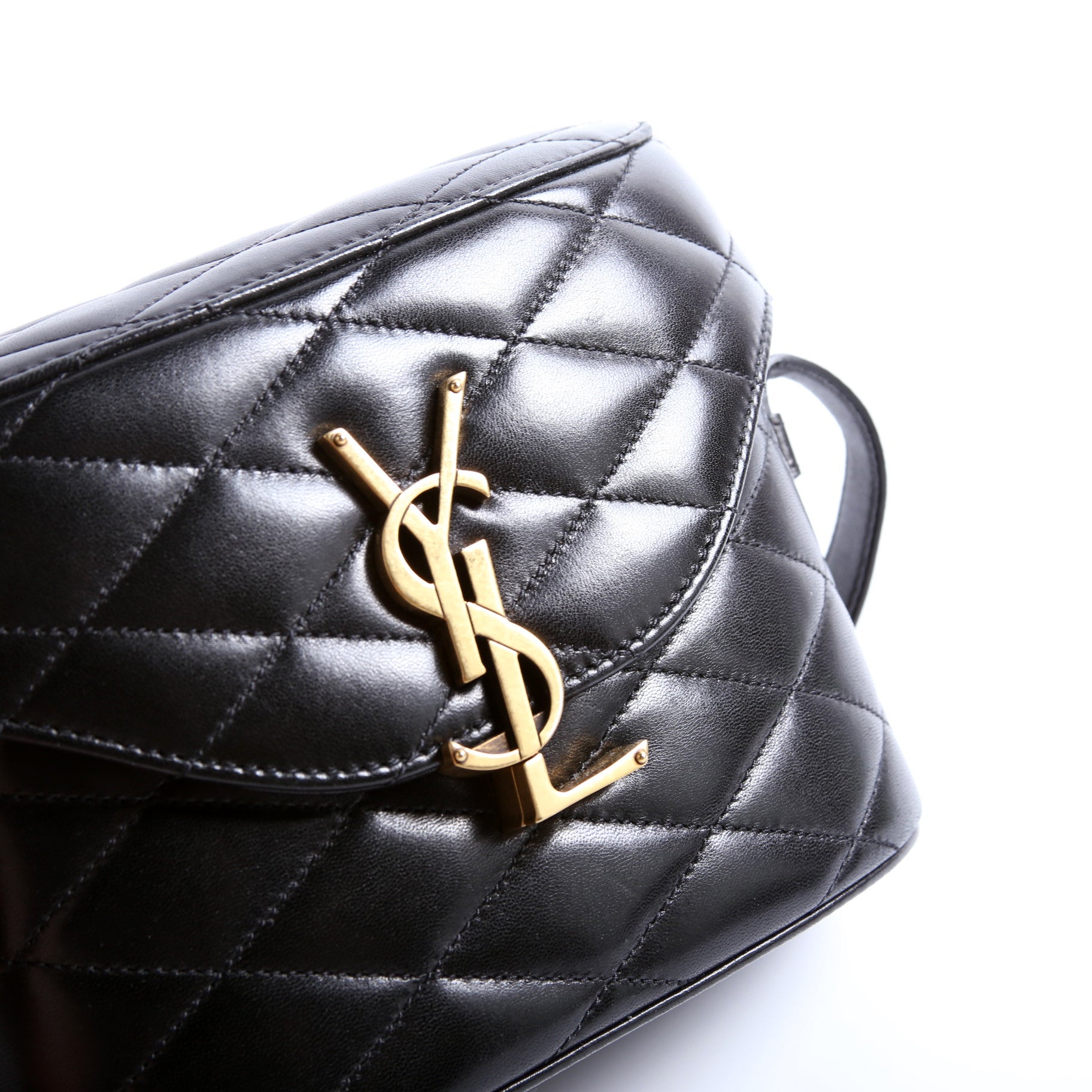 June Quilted Box Bag 710080 Black