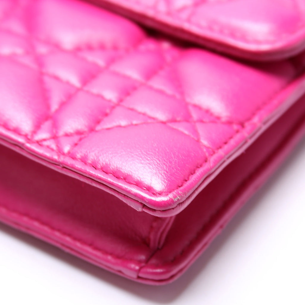 Dioraddict WOC Cannage Lambskin Pink