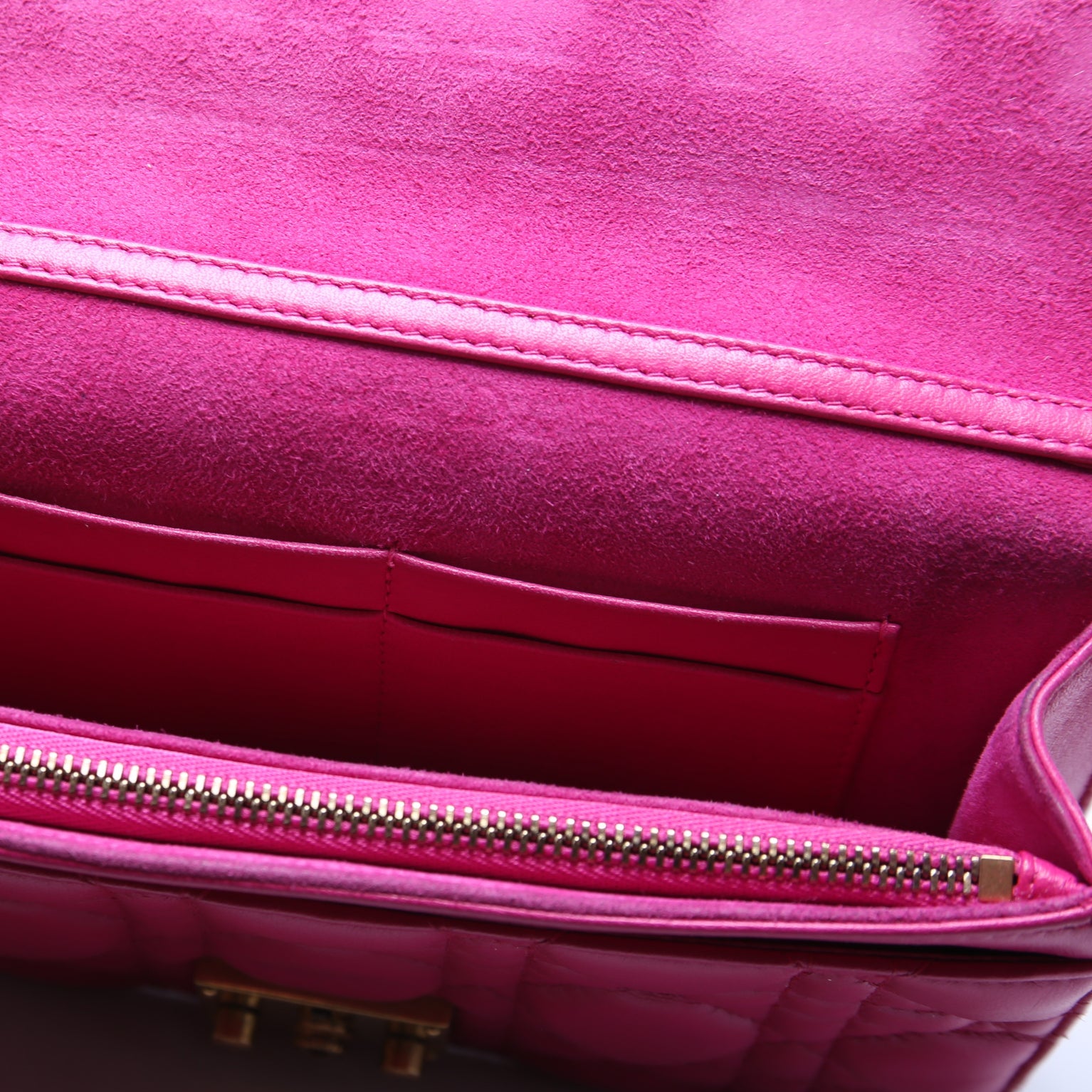 Dioraddict WOC Cannage Lambskin Pink