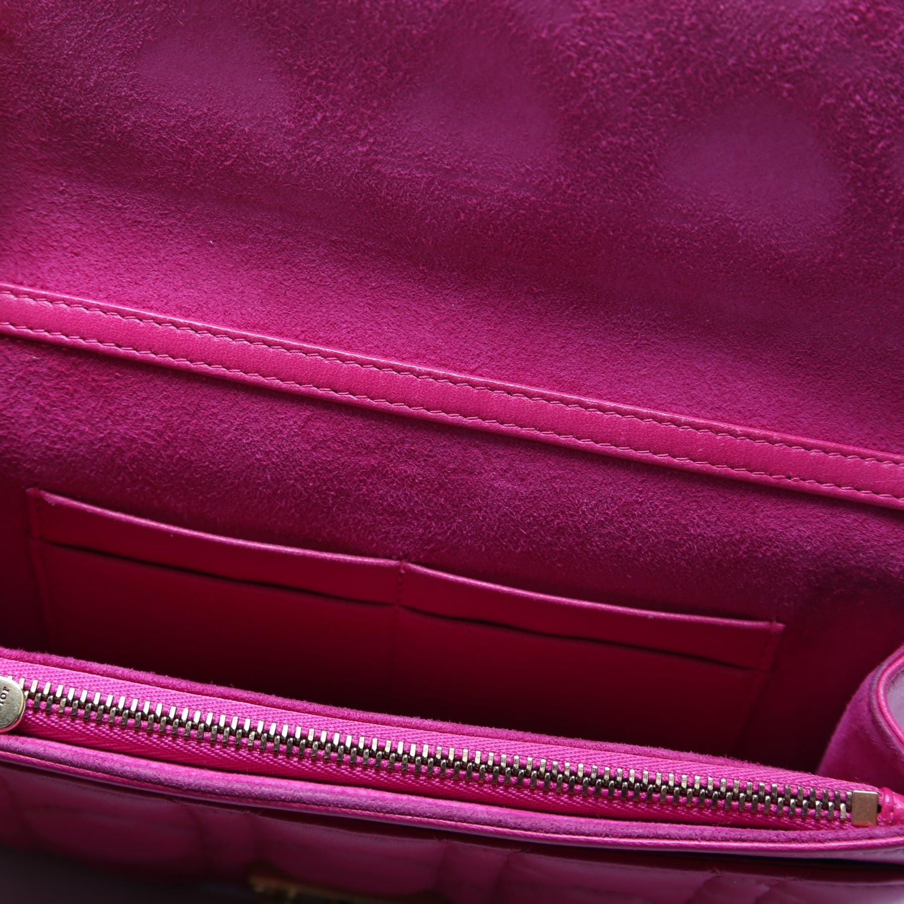 Dioraddict WOC Cannage Lambskin Pink