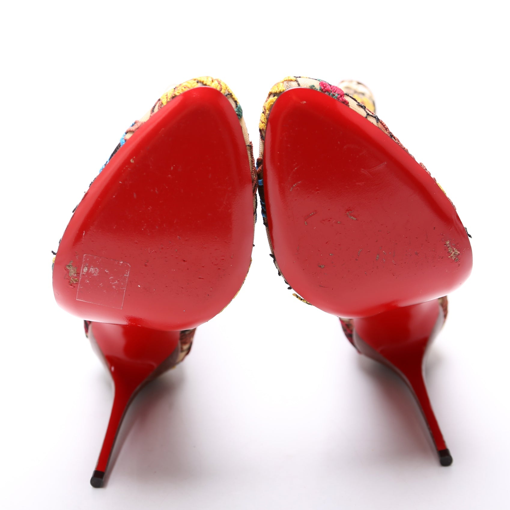 Miss Tennis Mesh Embroidered Booties Size 40