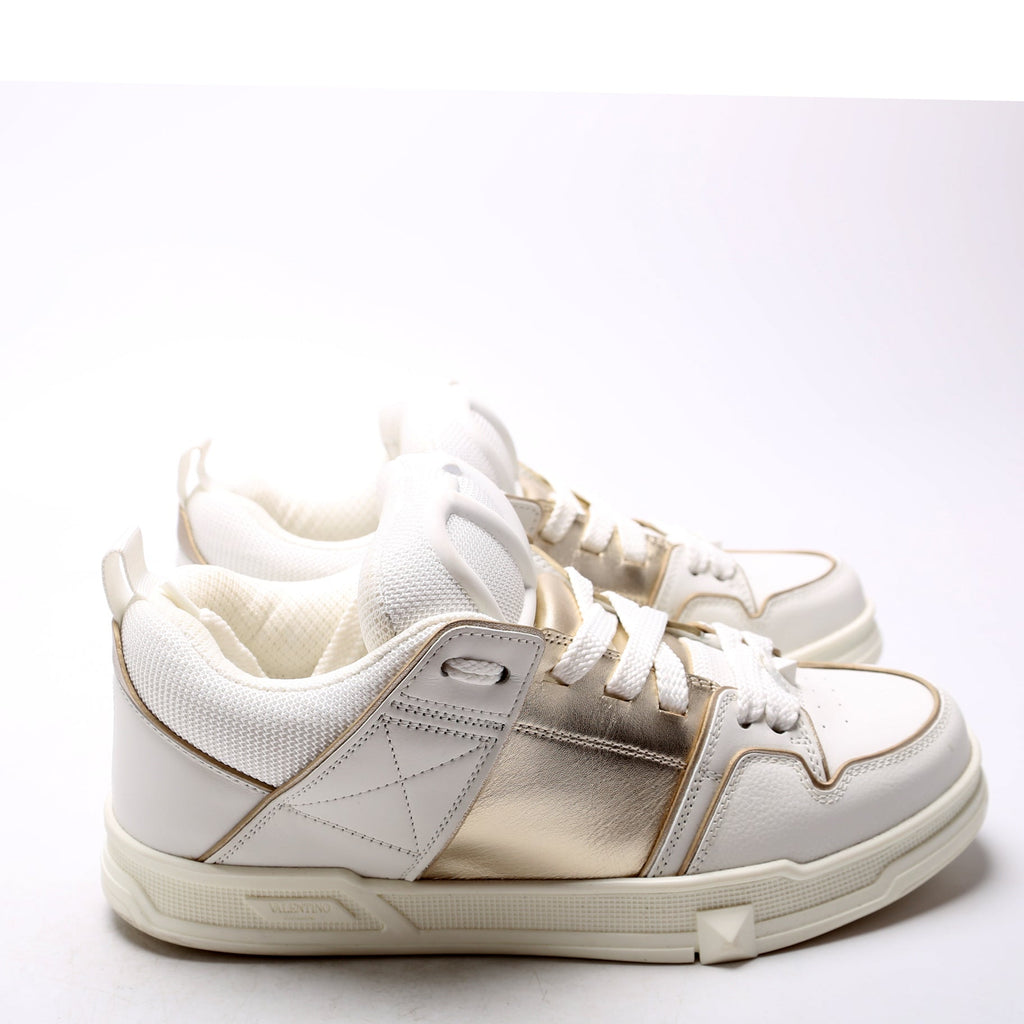 Open Toe Skate Sneakers Size 38 White