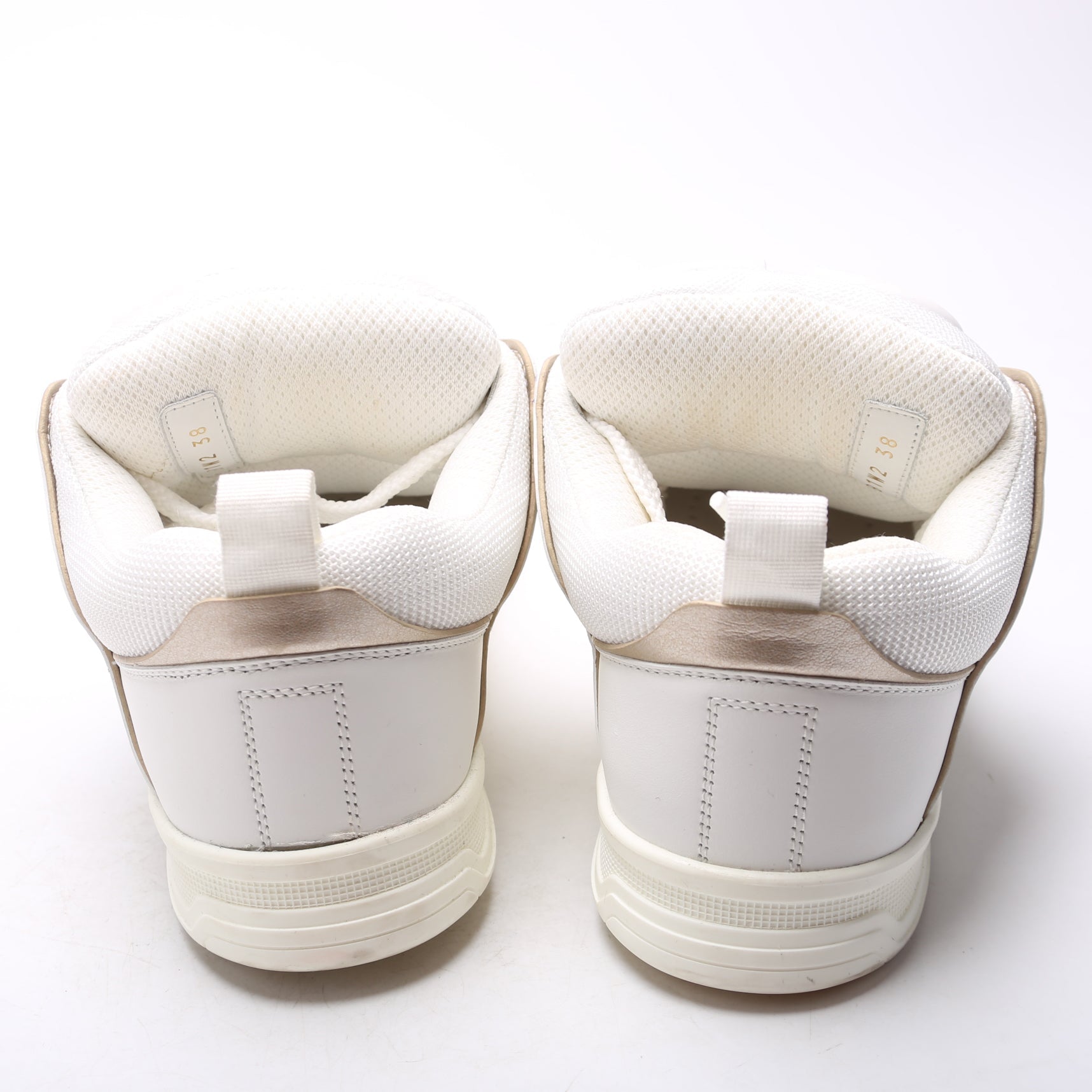 Open Toe Skate Sneakers Size 38 White