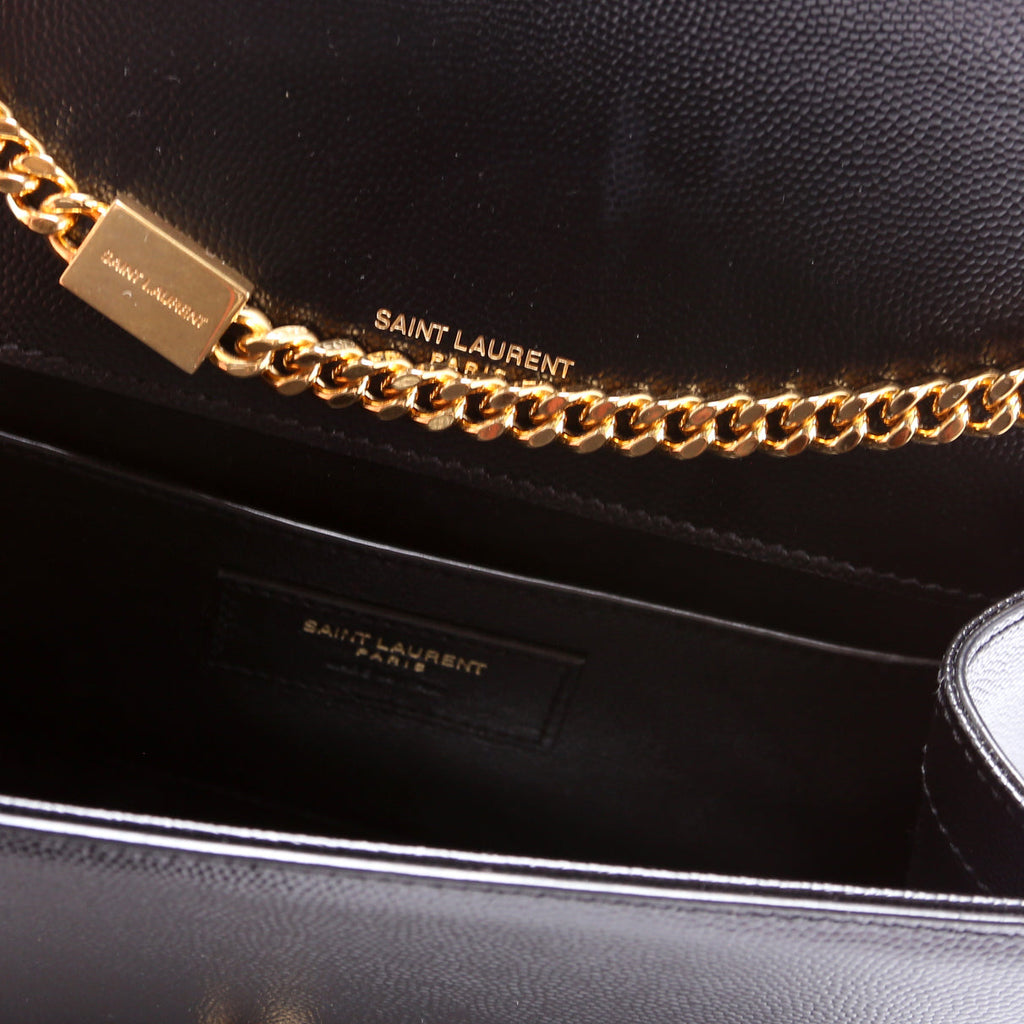 Kate Satchel Grain Small 469390 Black