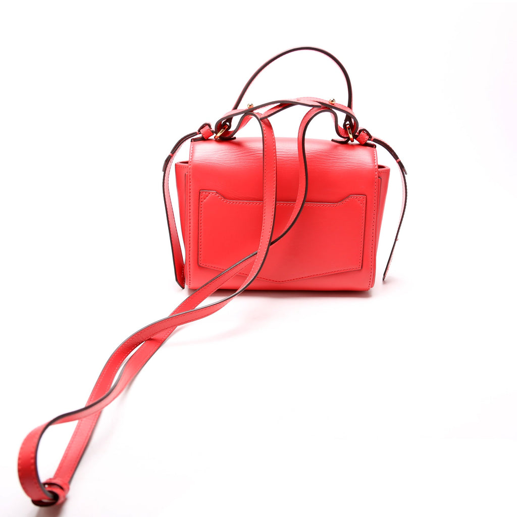 Eden Top Handle Mini Bag Red