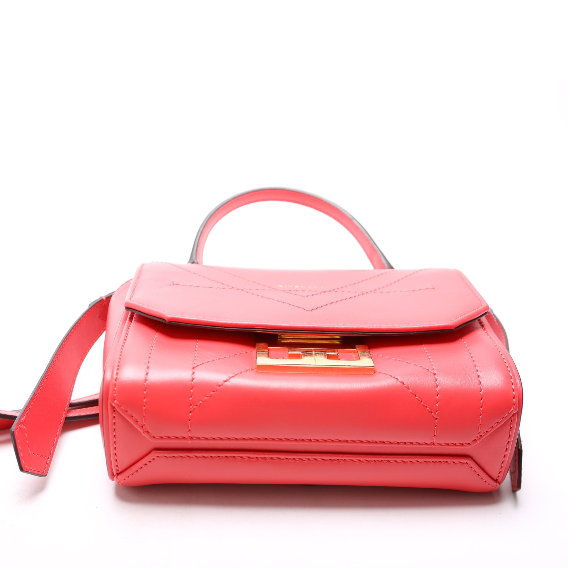 Eden Top Handle Mini Bag Red