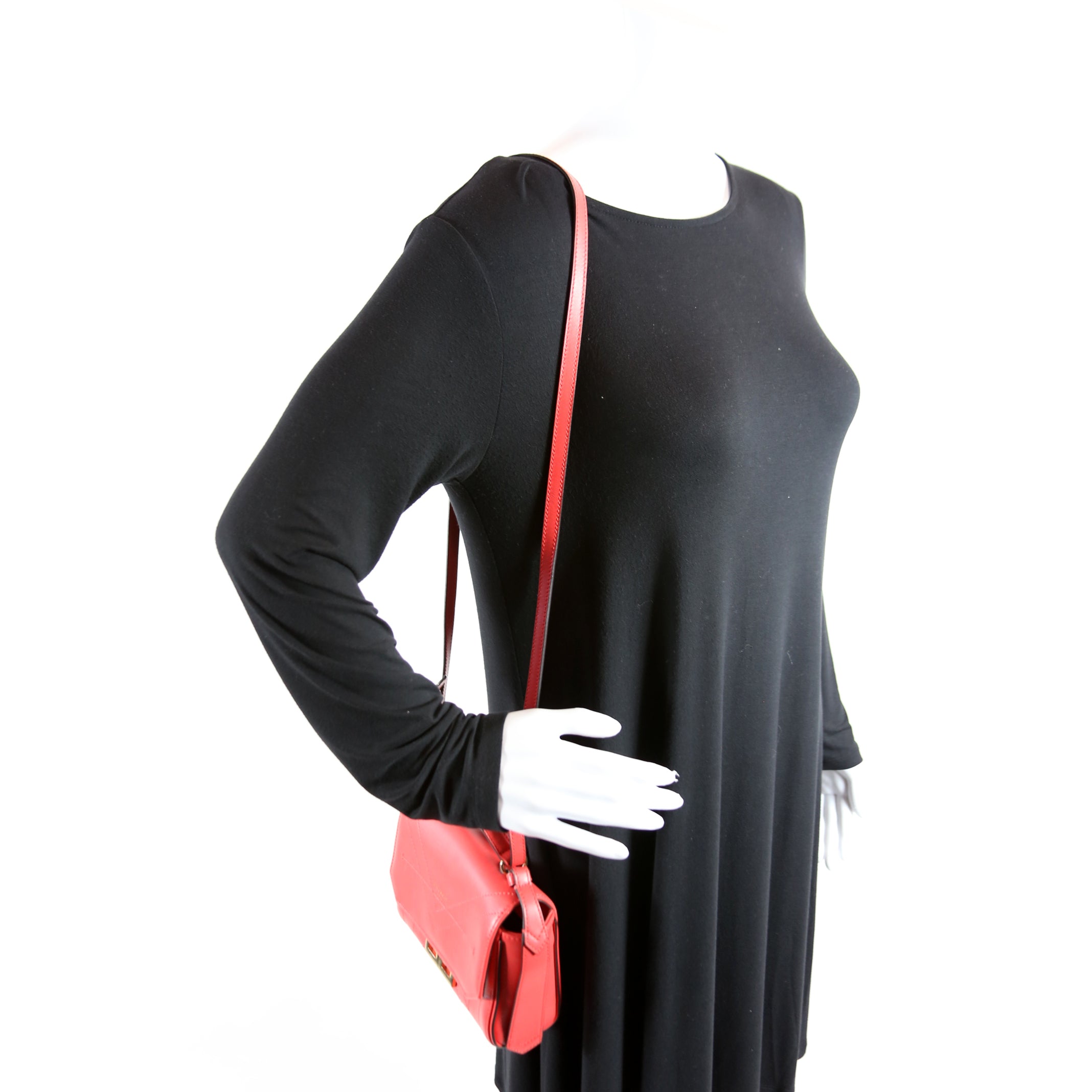 Eden Top Handle Mini Bag Red