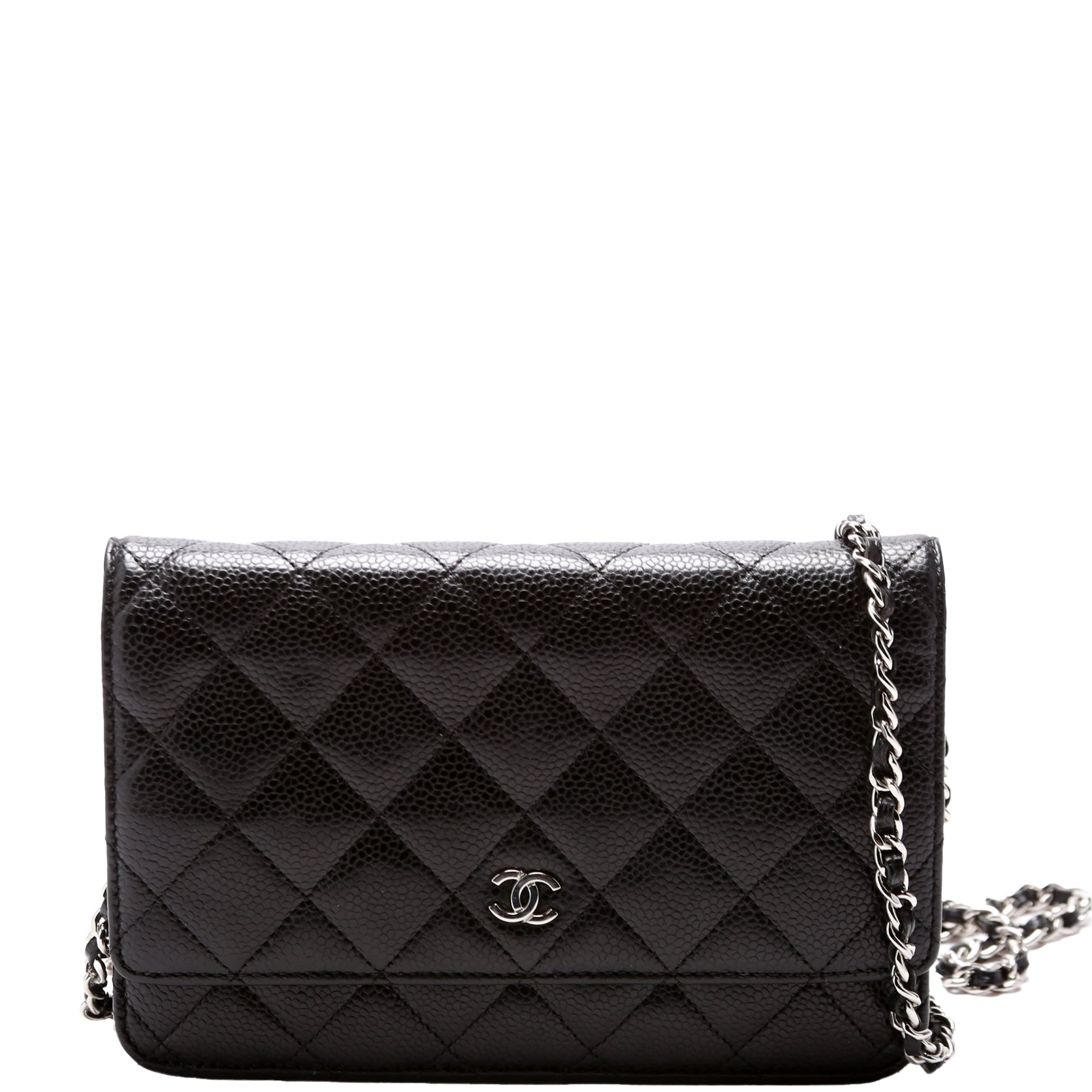WOC Classic Quilted Caviar Black