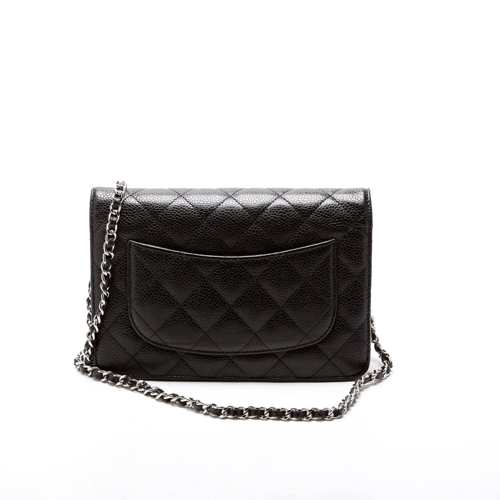 WOC Classic Quilted Caviar Black